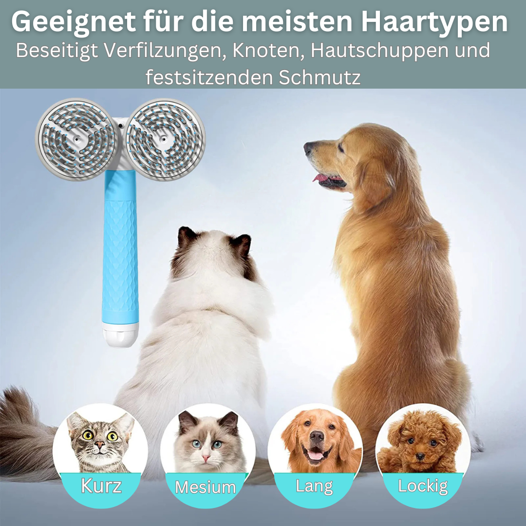 Fellglanz 3-in-1 für Petbrush